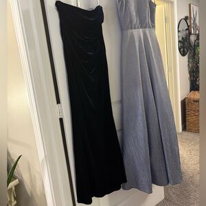 💎Galina Strapless Navy Blue Gown—Sz. 4